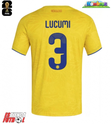 Colombia Jhon Lucumi #3 Primera Equipación Mundial 2026 Manga Corta